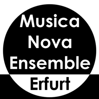 Logo Musica Nova Erfurt Schwarz-weißes Logo von Musica Nova