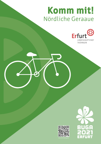 Bild: Plakat Geraaue Buga2021 M5 © Stadtverwaltung Erfurt Plakat für die Anwohnerinformation der einzelnen Bauabschnitte der Nördlichen Geraaue, im Rahmen der Buga 2021.