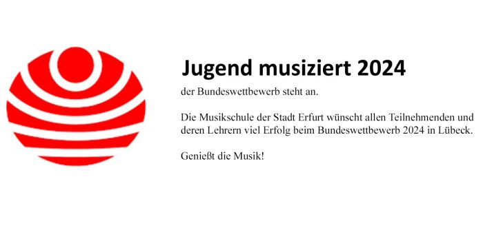 Jugend musiziert Logo und Text
