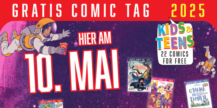 Interner Verweis: Gratis Comic Tag in der Kinder- und Jugendbibliothek
