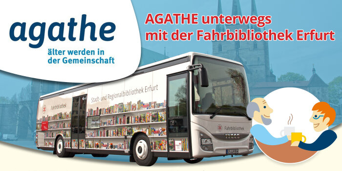 Interner Verweis: Senioren-Projekt Agathe präsentiert sich in der Fahrbibliothek