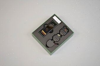 Foto eines Laser-Entfernungsmessers von Bosch
