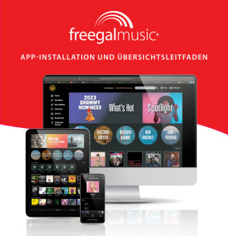 Titelbild der PDF-Dokumentation für Freegal-App