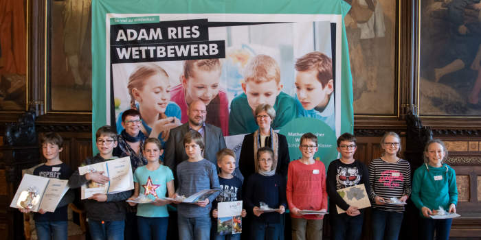 Zehn junge Mathe-Asse waren zu Gast in der Adam-Ries-Stadt Annaberg-Buchholz