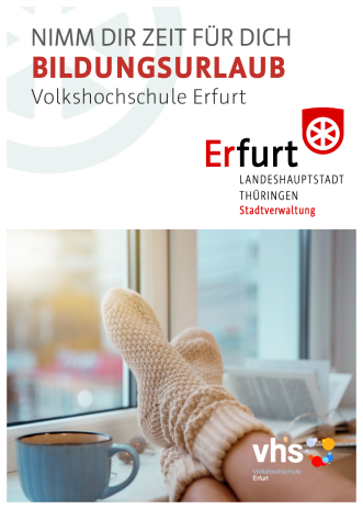 Alle Bildungsfreistellungskurse der Volkshochschule Erfurt für das Jahr 2023 in Übersicht.