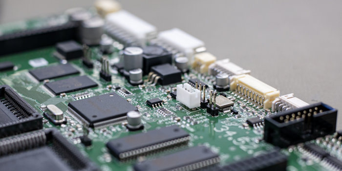 Foto: Raspberry Pi, mein Minicomputer © Stadtverwaltung Erfurt / Grit Kästner eine Computerplatine