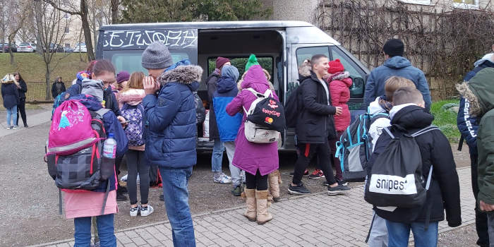 Weihnachtlicher Duft auf den Schulhöfen