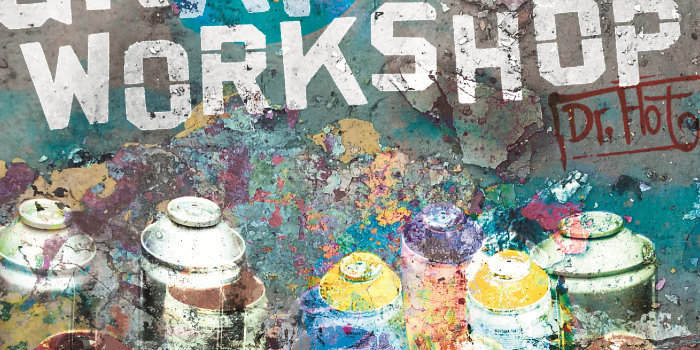 Foto: Graffiti-Workshop im Freizeittreff © Privat Graffitibild
