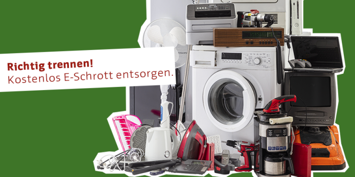 Foto: E-Schrott © Plan E E-Schrotthaufen mit vielen Elektroaltgeräten.