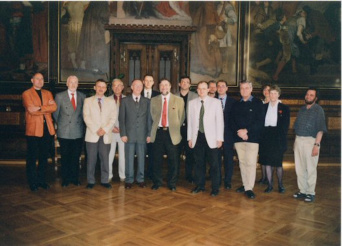 Personengruppe im Rathausfestsaal