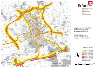 Verkehrslärmkarte LNIGHT 2017