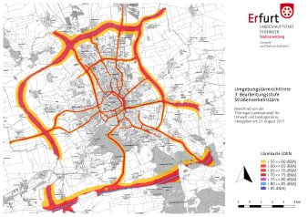 Verkehrslärmkarte LDEN 2017