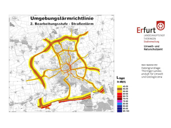 Verkehrslärmkarte LNIGHT 2012