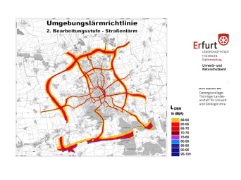 Verkehrslärmkarte LDEN 2012