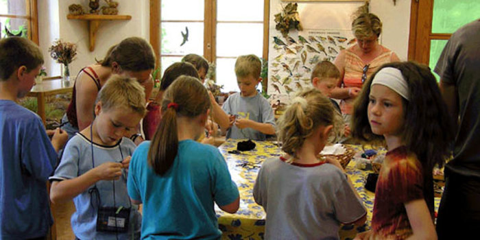 Foto: Erfurter Fuchsfarm - Basteln © Stadtverwaltung Erfurt Erfurter Fuchsfarm - Basteln