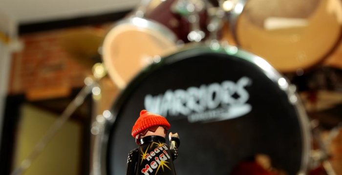 Foto: Musikraum im Freizeittreff Stotternheim © V. Huhndorf Schlagzeug im Musikraum