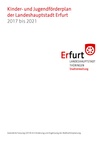 Titelblatt Kinder- und Jugendförderplan 2017 bis 2021 Titelblatt Kinder- und Jugendförderplan 2017 bis 2021