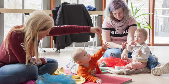 Der FuN-Baby-Kurs hilft da, wo es schwierig wird