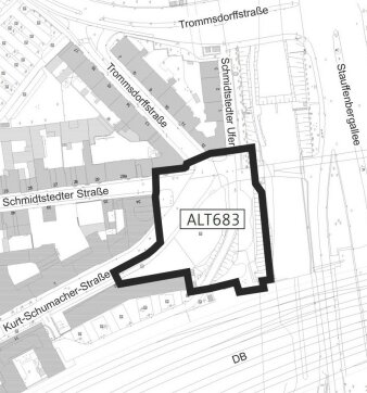 Dargestellt wird der Geltungsbereich des betroffenen Gebietes