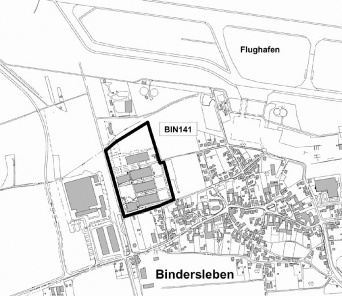 Dargestellt ist der Geltungsbereich des betroffenen Gebietes