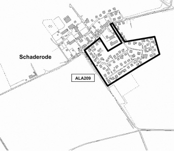 Dargestellt ist der Geltungsbereich des betreffenden Gebietes.