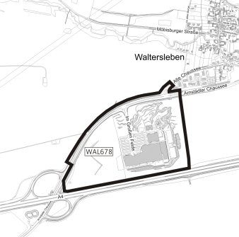 Dargestellt wird der Geltungsbereich des betroffenen Gebietes