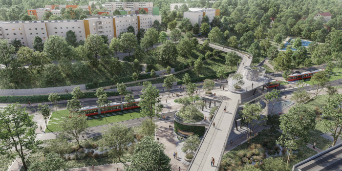 Interner Verweis: So soll die „Neue Mitte“ im Erfurt Südosten aussehen