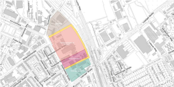 Realisierungswettbewerb „Wohnviertel Greifswalder Straße“ - Auszug aus dem Städtebauliches Konzept