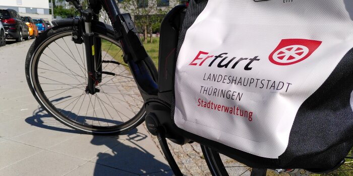 Foto: E-Fahrrad © Stadtverwaltung Erfurt E-Fahrrad