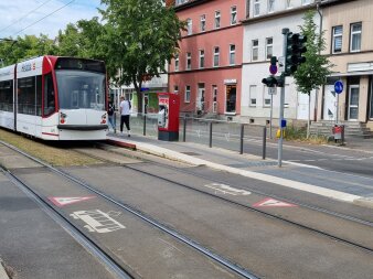 Stadtbahnhaltestelle Magedeburger Allee