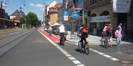 Interner Verweis: ADFC-Fahrradklimatest