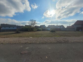 Blick auf Grundstück, Blickrichtung Süden