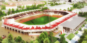 Stadtrat stimmt für Stadionumbau: Die Bietergemeinschaft HPP Architekten und Köster erhält den Zuschlag zum Bau der Multifunktionsarena