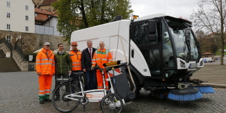 Aufruf zum Frühjahrsputz in der Landeshauptstadt Erfurt/neue Technik unterstützt die Saubermänner
