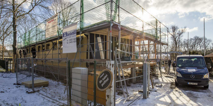 Neues Vereinsgebäude für den Bischlebener SV
