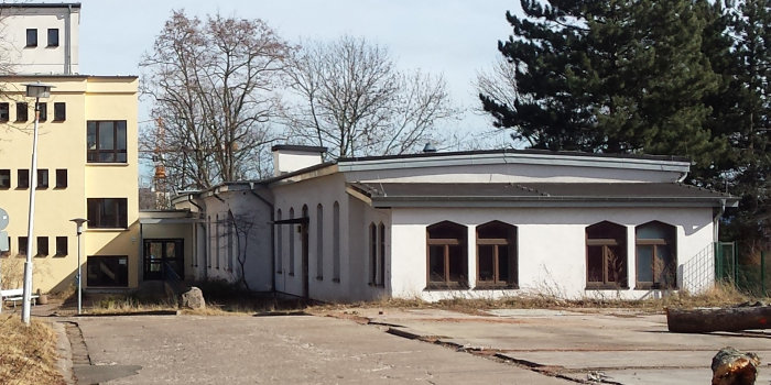Foto: Garnisonslazarett Wächterhaus © Buga Erfurt 2021 gGmbh Ein Haus