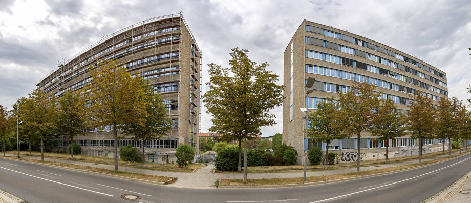 „Halbzeit“ bei dem Sanierungsarbeiten am technischen Rathaus Erfurt.de