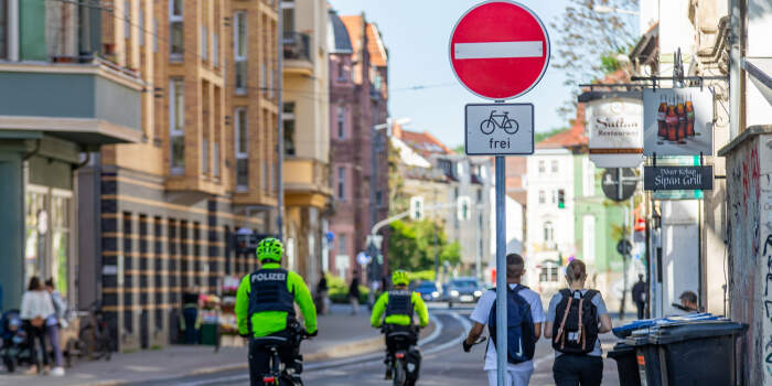 Vier Wochen geänderte Verkehrsregelung in der Neuwerkstraße