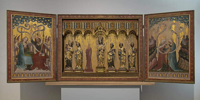 Restaurierter Altar aus Angelhausen zieht ins Angermuseum