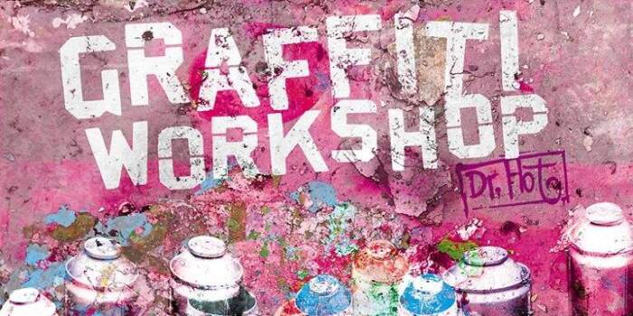 Graffiti-Workshop im Freizeittreff Mittelhausen