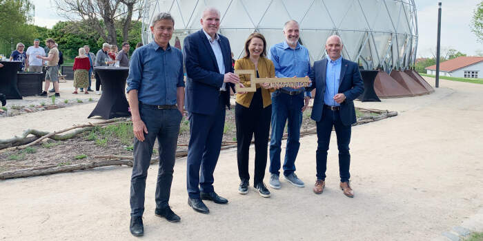 Klima-Pavillon ist eröffnet