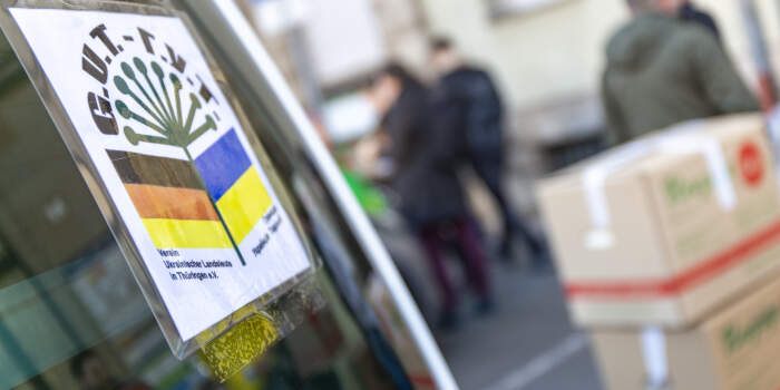 Hilfstransport Richtung Ukraine gestartet