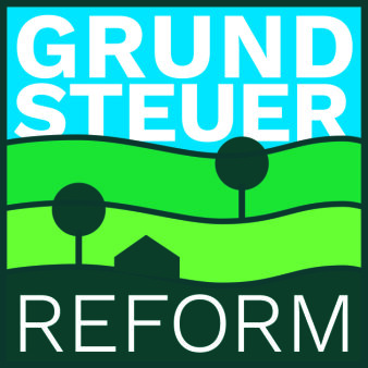 Foto: Logo zur Grundsteuerreform 2022 © Finanzministerium Eine Textgrafik