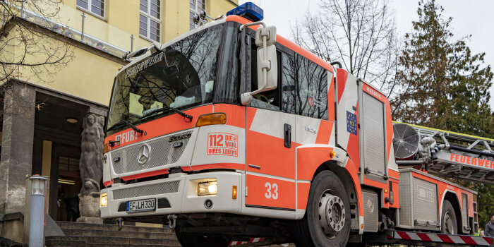 ein Feuerwehrfahrzeug