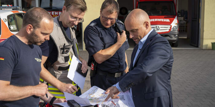 Feuerwehr und Katastrophenschutz proben den Ernstfall und ziehen Bilanz