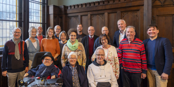 Alle Mitglieder des Erfurter Seniorenbeirates auf einem Gruppenfoto.