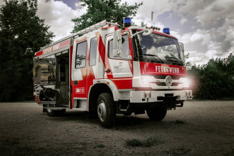 Ein Feuerwehrauto