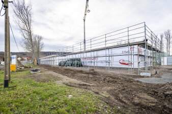 Eine Baustelle