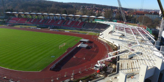 Umbau des Steigerwaldstadions – 8. Fotostrecke, Oktober / November 2015