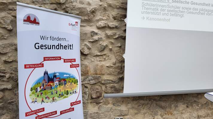 Plakat zur Gesundheit